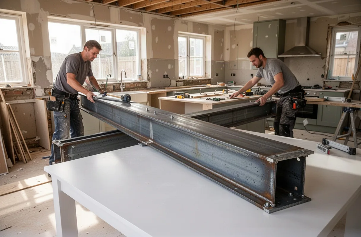 Kitchen Knock-Through and Installation